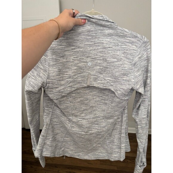 lululemon athletica Gray Zip-Up Hoodie - Picture 3 of 4